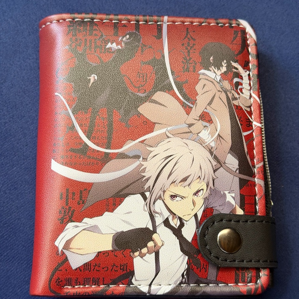 Bungo Stray Dogs anime brand new snap wallet